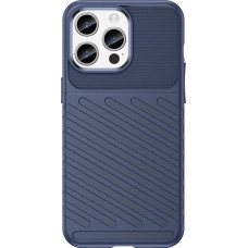 Hurtel Armored iPhone 15 Pro Max Thunder Case - blue