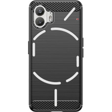 Hurtel Carbon Case silicone case for Nothing Phone 2 - black