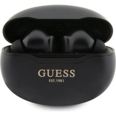 Guess Bluetooth headphones GUTWST50EK TWS + docking station black/black Classic EST Black