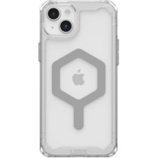 UAG Plyo MagSafe case for iPhone 15 Plus - transparent and silver