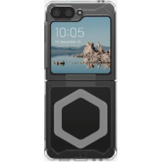 UAG Plyo Pro case with magnetic module for Samsung Galaxy Flip 5 - transparent-gray