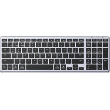 Ugreen KU005 Bluetooth / 2.4 GHz wireless membrane keyboard - black