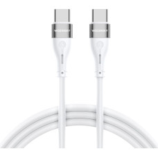 Wozinsky WSTCC1 USB-C / USB-C PD 65W cable 1 m long - white