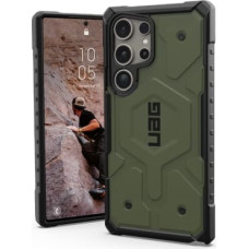 UAG Pathfinder Magnet case for Samsung Galaxy S24 Ultra with magnetic module - green