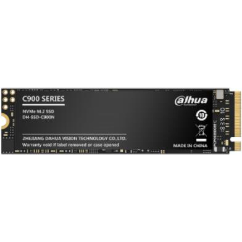 Dahua SSD|DAHUA|1TB|M.2|PCIe Gen3|NVMe|3D NAND|Write speed 1600 MBytes/sec|Read speed 2000 MBytes/sec|TBW 512 TB|MTBF 1500000 hours|SSD-C900N1TB