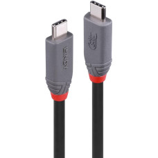 Lindy CABLE USB4 240W TYPE C 1.5M/40GBPS ANTHRA LINE 36957 LINDY