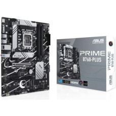 Asus Mainboard|ASUS|Intel B760 Express|LGA1700|ATX|Memory DDR5|Memory slots 4|2xPCI-Express 3.0 1x|1xPCI-Express 4.0 16x|1xPCI-Express 5.0 16x|3xM.2|1x15pin D-sub|1xHDMI|1xDisplayPort|2xUSB 2.0|3xUSB 3.2|1xUSB-C|1xRJ45|3xAudio port|PRIMEB760-PLUS