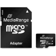 Mediarange MEMORY MICRO SDXC 256GB UHS-1/W/ADAPTER MR946 MEDIARANGE