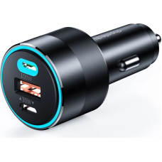 Choetech fast car charger 130W 2xUSB-C + USB-A black (TC0011)