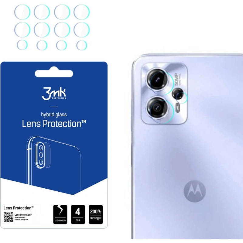 3Mk Protection 3mk Lens Protection™ hybrid camera glass for Motorola Moto G13 / G23