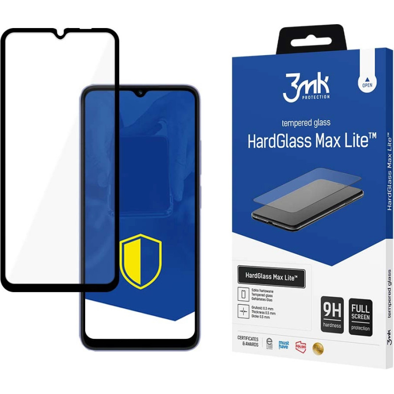 3Mk Protection 9H 3mk HardGlass Max Lite™ glass on Xiaomi Redmi 12C