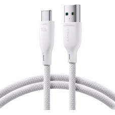 Joyroom Multi-Color Series SA34-AC6 USB-A / USB-C Cable 100W Fast Transfer 1m - White