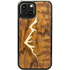 Bewood Wooden case for iPhone 13 Mini Bewood Imbuia Mountains