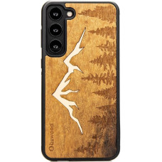 Bewood Wooden case for Samsung Galaxy S23 Plus Bewood Mountains Imbuia