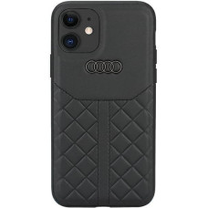 Audi Genuine Leather iPhone 11 / Xr 6.1" black/black hardcase AU-TPUPCIP11R-Q8/D1-BK