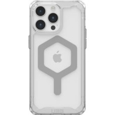 UAG Plyo MagSafe case for iPhone 15 Pro Max - transparent and silver