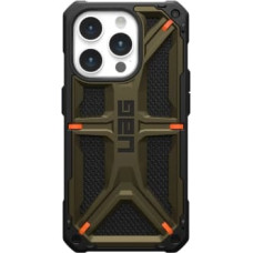 UAG Monarch case for iPhone 15 Pro - green kevlar