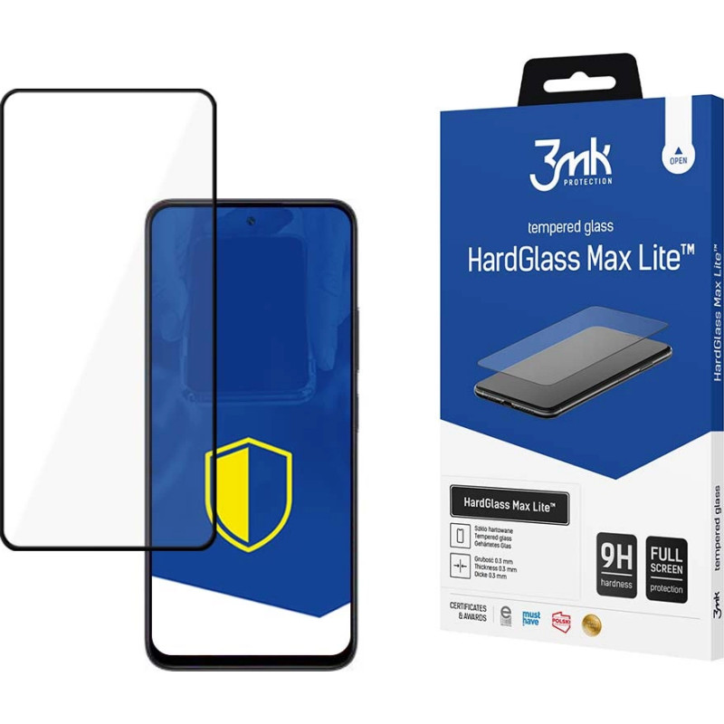 3Mk Protection Poco M6 Pro 5G - 3mk HardGlass Max Lite™