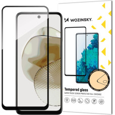 Wozinsky Durable Wozinsky Full Glue Tempered Glass for Motorola G73 Full Screen with Frame - Black