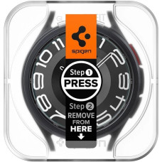 Spigen Glas.tR EZ Fit tempered glass for Samsung Galaxy Watch 6 Classic (43 mm) - 2 pcs.