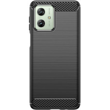 Hurtel Carbon Case for Motorola Moto G54 - black