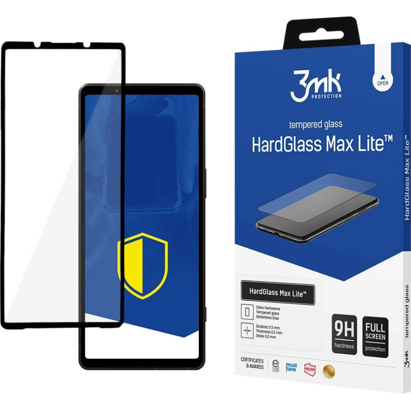 3Mk Protection 9H 3mk HardGlass Max Lite™ glass for Sony Xperia 5 V