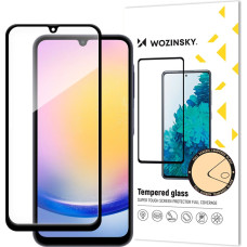 Wozinsky Full Glue tempered glass with black frame for Samsung A25