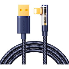 Joyroom S-UL012A6 USB-A angled cable - Ligtning 2.4A 1.2m - blue