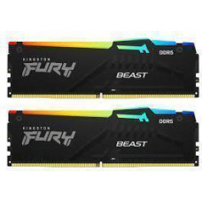 Kingston 64GB 6000MT/s DDR5 CL30 DIMM (Kit of 2) FURY Beast RGB EXPO, EAN: 740617342819