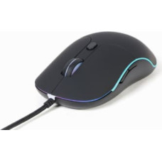 Gembird Datorpele Gembird Illuminated Large Size Wired Mouse Black