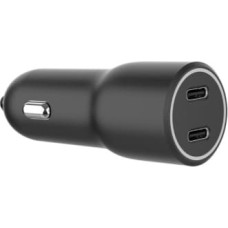 Gembird Auto lādētājs Gembird USB Type-C x 2 Black