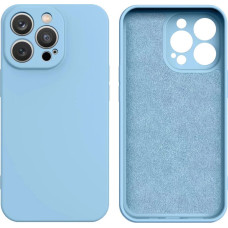 Hurtel Silicone case for Samsung Galaxy A34 5G silicone cover light blue