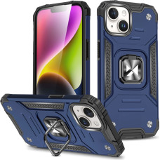 Wozinsky Ring Armor iPhone 15 Plus iPhone 15 Plus Ring Armor Case - Blue