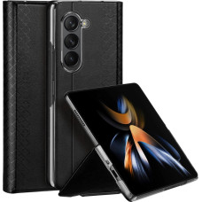 Dux Ducis Leather Flip and Wallet Case for Samsung Galaxy Z Fold5 5G Dux Ducis Bril - Black