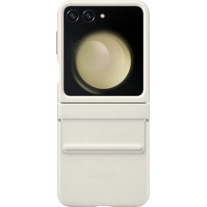 Samsung Eco-leather case for Samsung Galaxy Z Flip 5 - cream