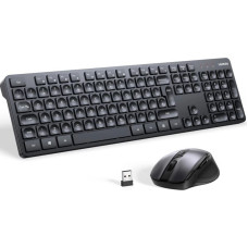 Ugreen MK006 wireless mouse and keyboard set 2.4Ghz - black