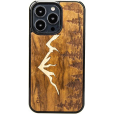 Bewood Wooden case for iPhone 13 Pro Bewood Imbuia Mountains