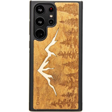 Bewood Wooden case for Samsung Galaxy S23 Ultra Bewood Mountains Imbuia