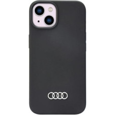 Audi Silicone Case iPhone 14 6.1" black/black hardcase AU-LSRIP14-Q3/D1-BK