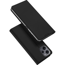 Dux Ducis Skin Pro eco-leather case for Xiaomi Poco M6 Pro/Redmi 12/Redmi 12R - black