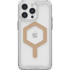 UAG Plyo MagSafe case for iPhone 15 Pro Max - transparent and gold