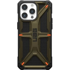 UAG Monarch case for iPhone 15 Pro Max - green kevlar