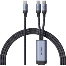 Joyroom 2 in 1 cable Joyroom speedy series SA21-1T2 USB-C - USB-C / USB-C 1.5m black