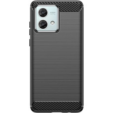 Hurtel Carbon Case for Motorola Moto G84 - black