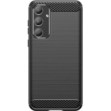 Hurtel Carbon Case for Samsung Galaxy A55 - black