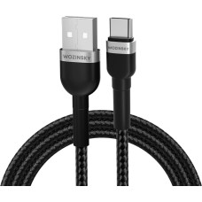 Wozinsky WNBAC1 USB-A / USB-C 2.4A cable 1 m - black