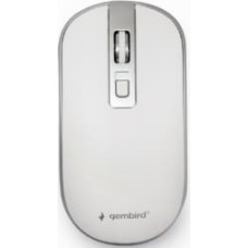 Gembird Wireless Optical Mouse White / Silver