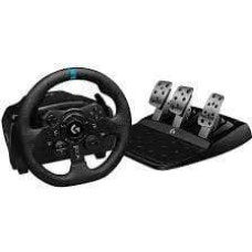 Logitech G923 Racing Wheel and Pedals - PC/XB - BLACK - USB