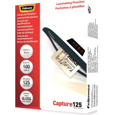 Fellowes LAMINATOR POUCH GLOSSY CARD/125 100PCS 5306702 FELLOWES