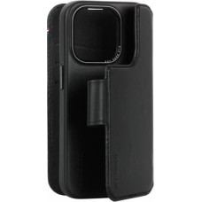 Decoded Detachable Wallet Case Leather with MagSafe for iPhone 15 - Black